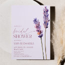 Suche nach lavender bridal shower einladungen Bride