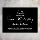 Suche nach surprise 50th birthday party einladungen Stilvoll