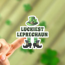 Suche nach leprechaun aufkleber Glück
