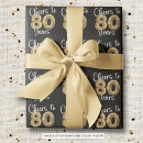 Suche nach 80 geburtstag geschenkpapier Modern