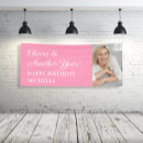 Suche nach rosa banner Für sie