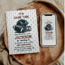 Suche nach fußballthema einladungen Fußballgeburt