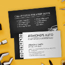 Suche nach mechanisch visitenkarten Autoreparatur