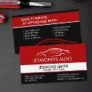 Suche nach rotes auto visitenkarten Reparatur von auto