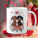 Suche nach liebe dackel tassen Romantisch