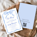 Suche nach jungen babyparty einladungen Staubblau