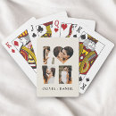 Suche nach liebe herz spielkarten Foto