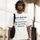 Suche nach goals tshirts Goal setting