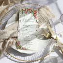 Suche nach blumenhochzeitsmenü Elegantes hochzeitsmenü