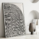 Suche nach schwarze linien poster Modern