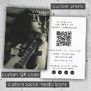 Suche nach schwarze gitarre visitenkarten Musiker