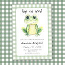 Suche nach frog einladungen Grün