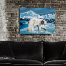Suche nach eisbären poster Weißbär
