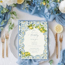 Suche nach lemon wedding einladungen Blau und gelb
