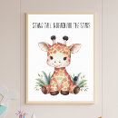 Suche nach babygiraffe poster Für sie