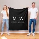 Suche nach schwarz weiß fleece decken Für ihn
