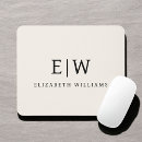 Suche nach simple mousepads Monogramm