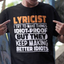 Suche nach lyriker tshirts Lied
