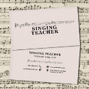 Suche nach singen visitenkarten Lehrerin
