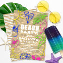 Suche nach beach party geburtstag einladungen Geburtstagsparty
