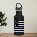 Suche nach dünne blaue linie trinkflaschen Polizisten