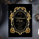 Suche nach vintages halloween einladungen Gotisch