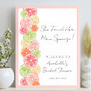 Suche nach orangen und zitronen poster Bride