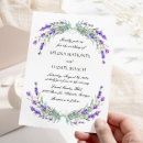 Suche nach lavender einladungen Lavendelhochzeit