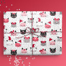 Suche nach weihnachtskatzen geschenkpapier Kitty