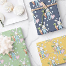 Suche nach hasen geschenkpapier Ostern