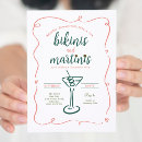 Suche nach bikinis einladungen Bikinis und martinis