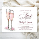 Suche nach 1 hochzeitstag einladungen Elegant