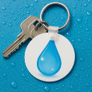 Suche nach wassertropfen schlüsselanhänger Nass