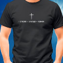 Suche nach weißes kreuz tshirts Christlich