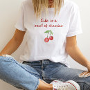 Suche nach niedliche kirschen tshirts Für sie