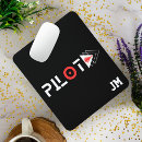 Suche nach fliegen flugzeug mousepads Pilot