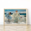 Suche nach lawrence alma tadema poster Frau