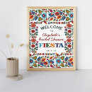 Suche nach mexikanische fiesta poster Begrüßungszeichen