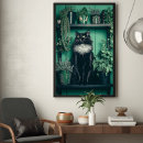 Suche nach grüne katze poster Für sie