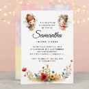 Suche nach fairy birthday einladungen Bezaubernde blume