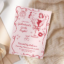 Suche nach girls night einladungen Rosa und rot