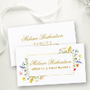 Suche nach wildblumen visitenkarten Beruflich