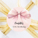Suche nach rosa 16 geburtstag party aufkleber 70 80 90 100
