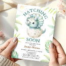 Suche nach triceratops einladungen Babydusche