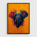 Suche nach abstrakter elefant poster Tierwelt