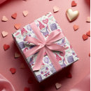 Suche nach lila herz geschenkpapier Romantisch