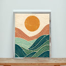 Suche nach abstrakte landschaft poster Minimal