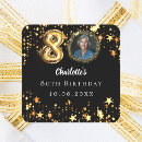 Suche nach 80 geburtstag aufkleber Gold