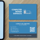 Suche nach computerreparatur visitenkarten Blau