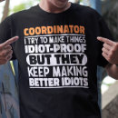 Suche nach koordinator tshirts Arbeiter